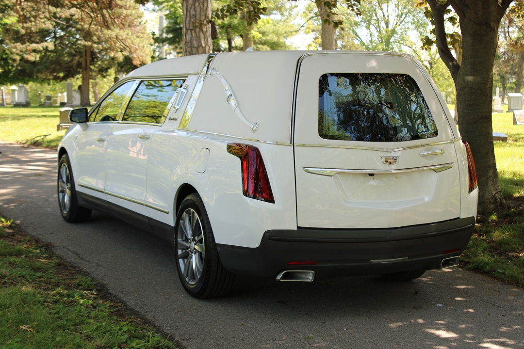 2026 White Cadillac XT5 S&S Medalist Hearse For Sale