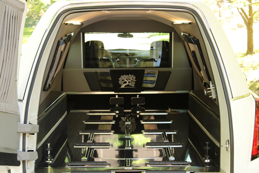 2026 White Cadillac XT5 S&S Medalist Hearse For Sale